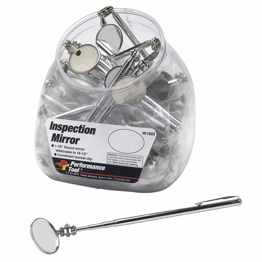INSPECTION MIRROR FISHBOWL= 25 PCS