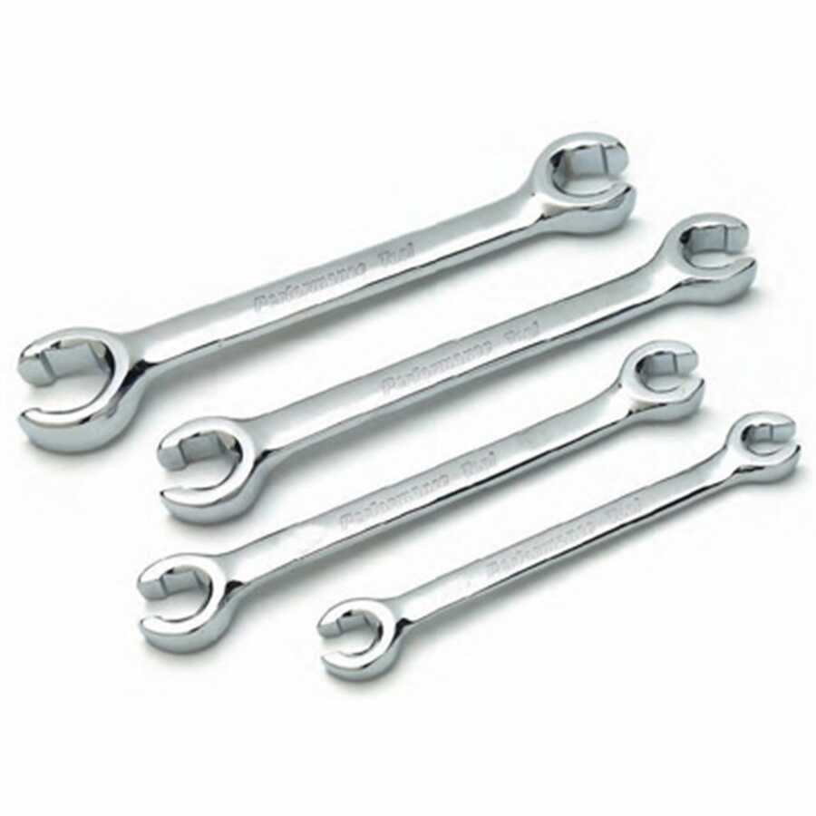 4 Pc SAE Full Polish Flr Nut W