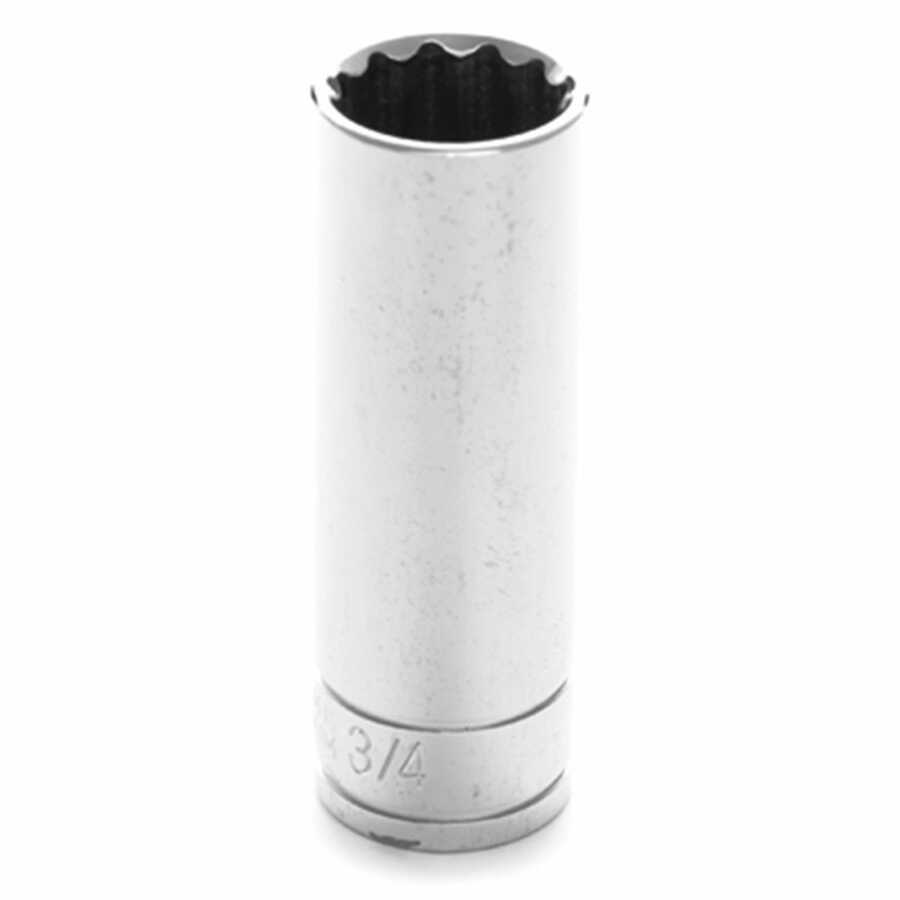 1/2" Dr 12pt Deep Skt 3/4"