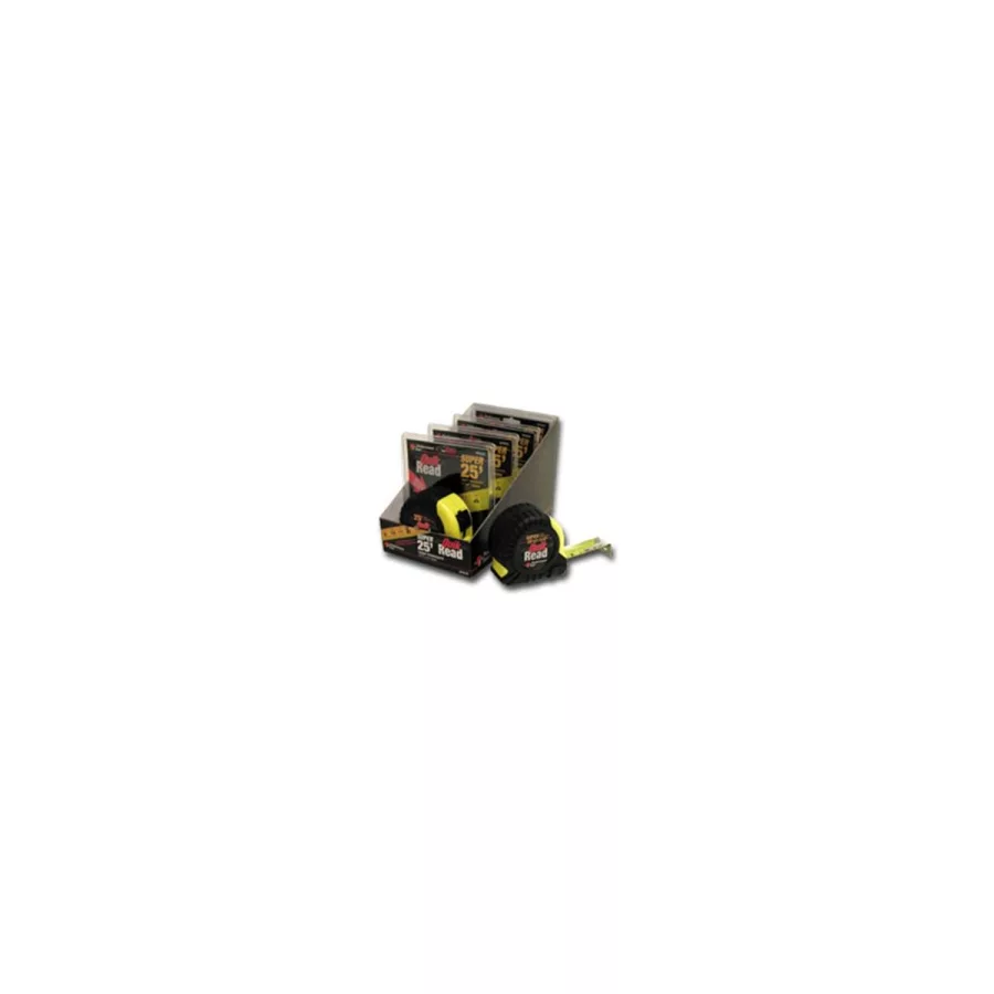 25 Ft x 1 In Quick Read Tape Measure WLMW5025 - 4/Pk