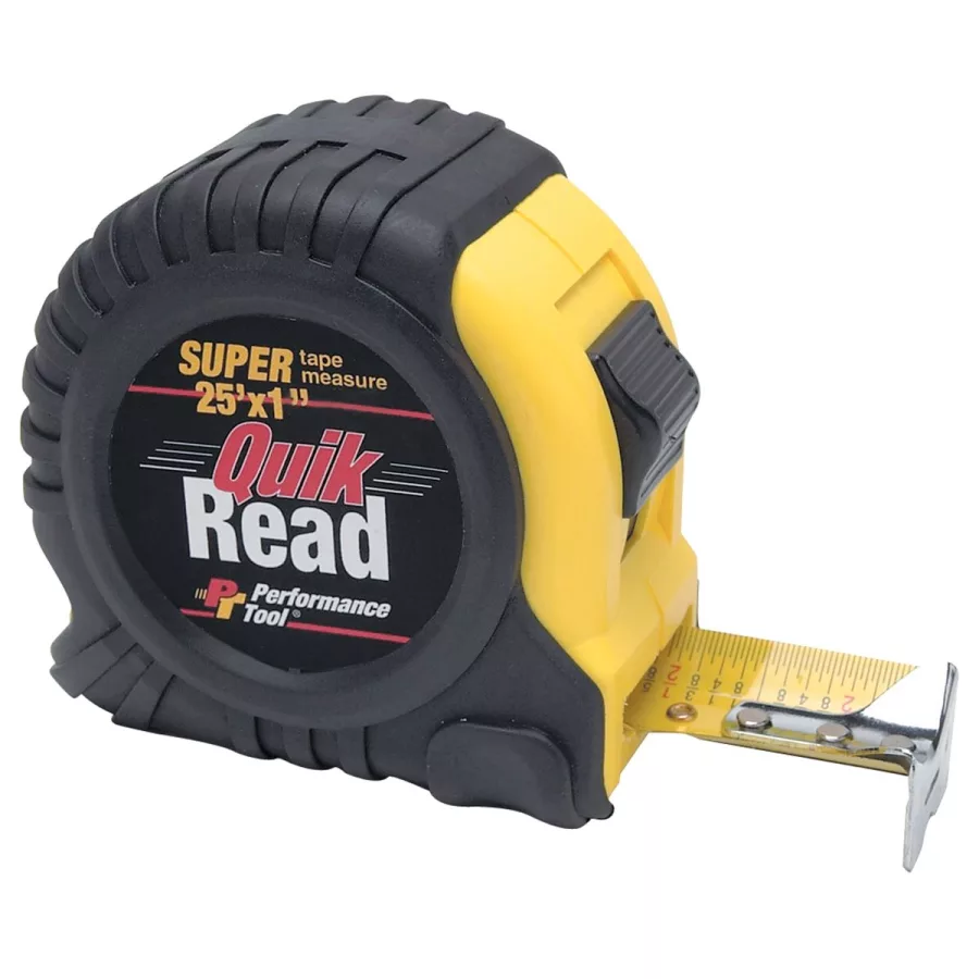 25 Ft x 1 In Quick Read Tape Measure