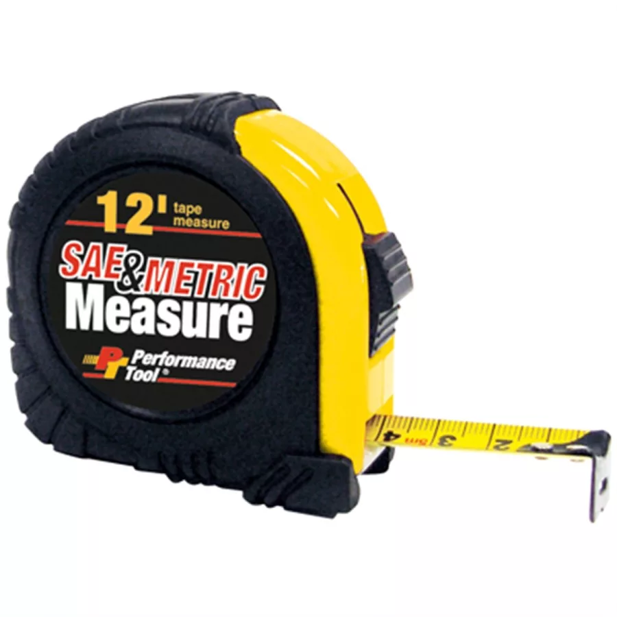 12' x 5/8" SAE/MM Tape Measure