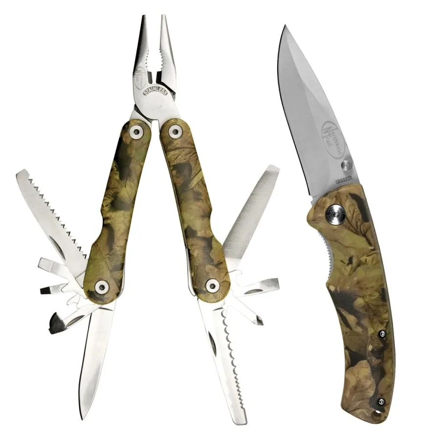 (image for) 2 pc Camo Multi Tool Set