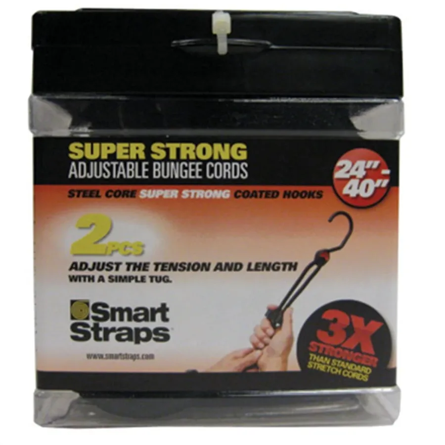 (image for) Bungee SS Adjust 24-40" Red2pk