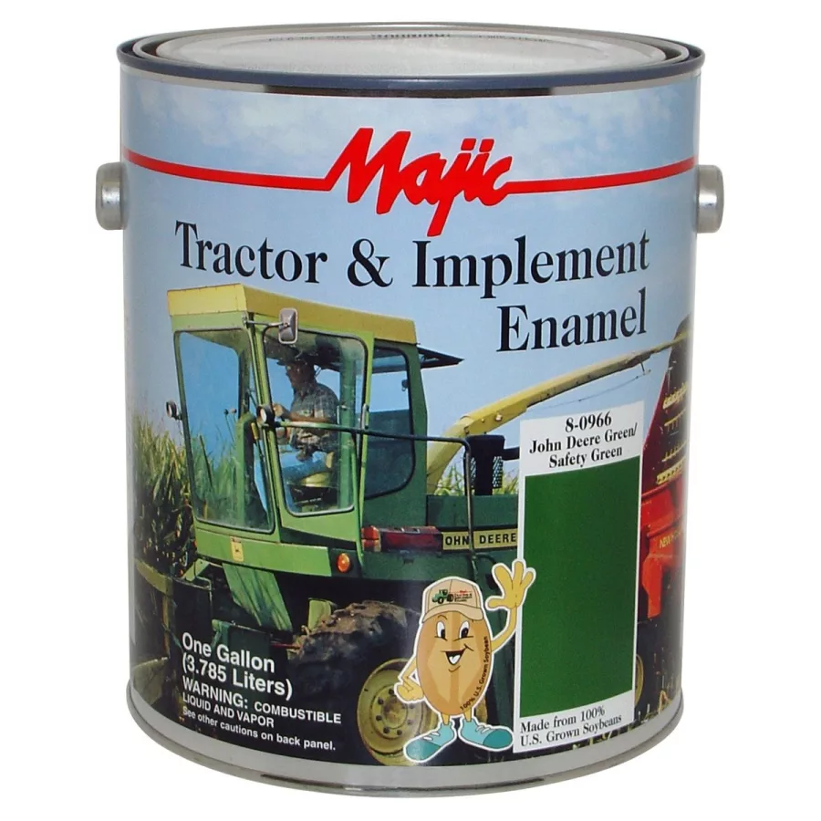 Majic Tractor and Implement Enamel, Gallon John Deere Gree (image for) Majic Tractor and Implement Enamel, Gallon John Deere Gree