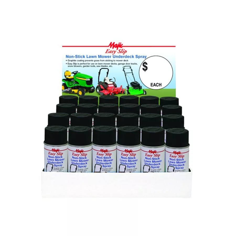 Easy Slip Non-Stick Under Deck Mower Spray Display Easy Slip Non-Stick Under Deck Mower Spray Display