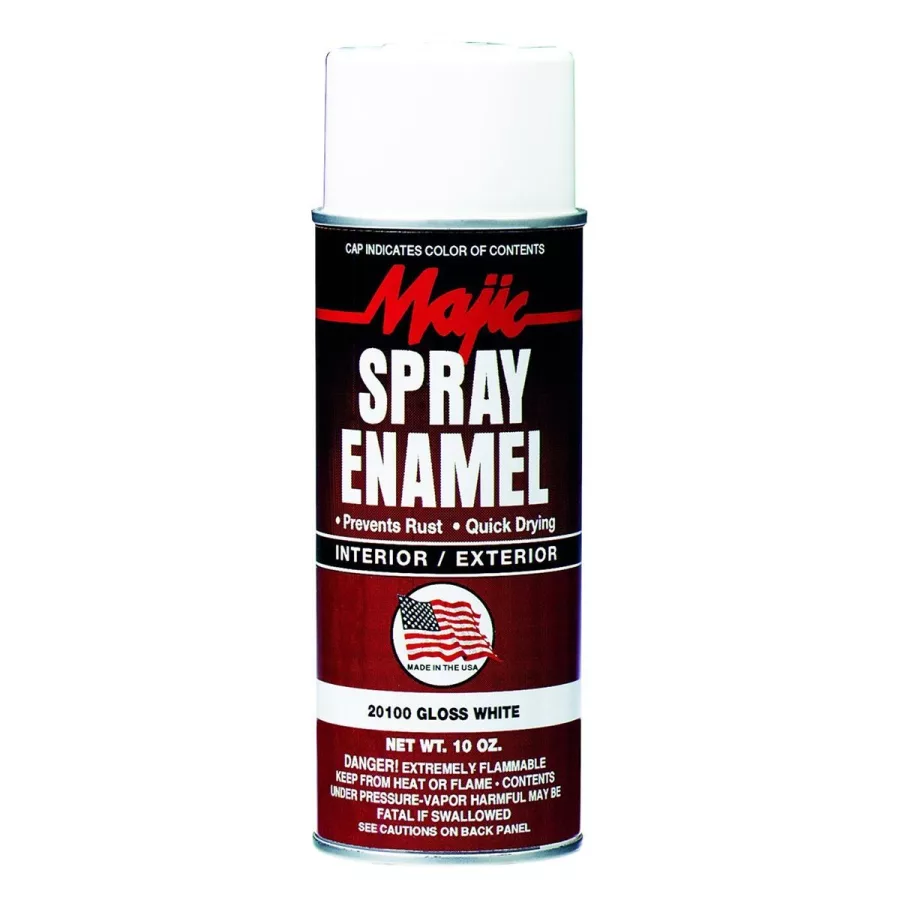 (image for) Majic Spray Enamel, Gloss White