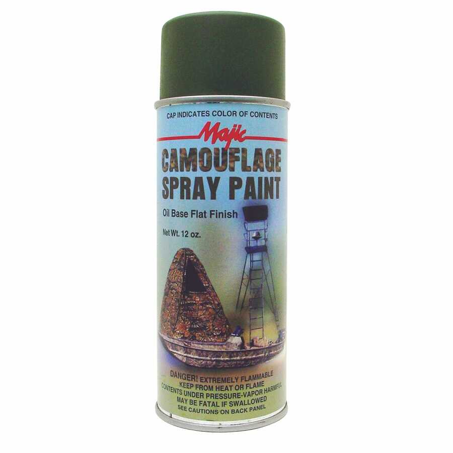Majic Camouflage Spray Paint, Olive Drab