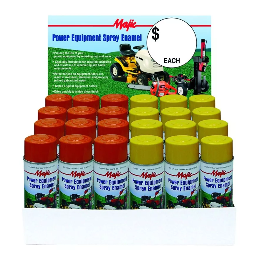 Majic Power Equipment Aerosol Display Majic Power Equipment Aerosol Display