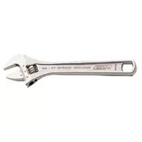 Ergonomic Adjustable Wrench - Chrome - 4In Ergonomic Adjustable Wrench - Chrome - 4In