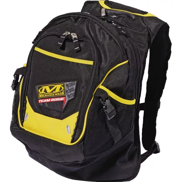 Back Pack - Black/Yellow