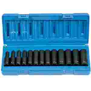 3/8 In Dr Deep Length Metric Set - 13-Pc