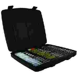 Bore Brush Set w/ 1/4" Driver Handle - 36-Pc