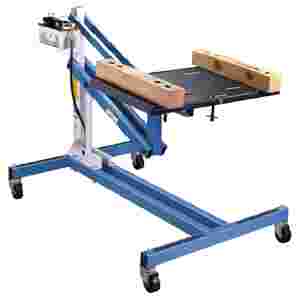 Power Train Lift with Tilting Plate