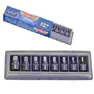 3/8" Square Drive Metric Stubbie Impact Driver Set...
