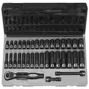 3/8 In Dr Std & Deep Length Metric Duo Socket Set ...