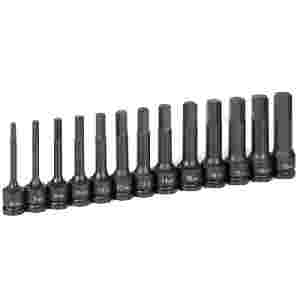 1/2 In Dr 4 In Length Metric Hex Driver Set - 13-P... 1/2 In Dr 4 In Length Metric Hex Driver Set - 13-P...
