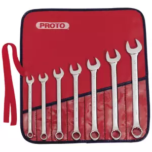 7-Piece 12-Point Combination Wrench Set