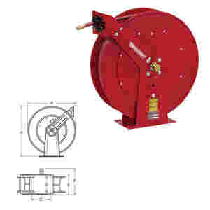 Series 80000 Low Pressure Air/Water Reel w/ Hose 1...