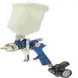 Gravity Feed HVLP Spray Gun Blue Body 1.4mm