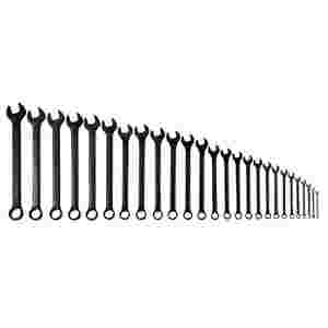 26 pc SAE SUPERCOMBO® Black Industrial Finish Comb...