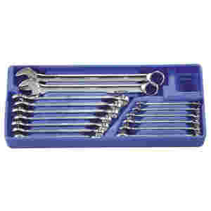 15 Pc Metric Combination Wrench Set