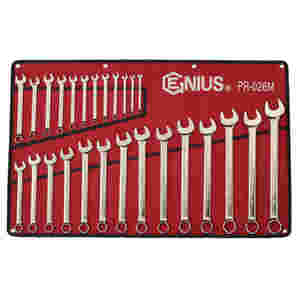 26 Pc Metric Combination Wrench Set