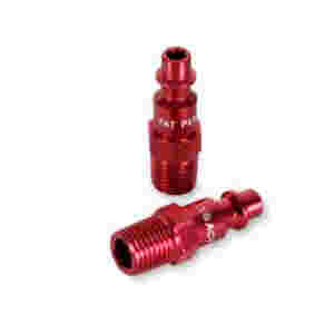 1/4 in Red A73458D ColorConnex Coupler & Plug Kit 14pc NPT Industrial Type D 