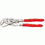 7-1/4" Pliers/Wrench Tool, Plastic Grip, Narrow Ja...
