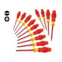 1160i/1162i/13 Safety Screwdriver Set Kraftform Comfort VDE