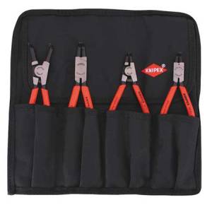 4 Piece Internal/External, 90 Deg, 4 Piece Snap Ring Plier Set