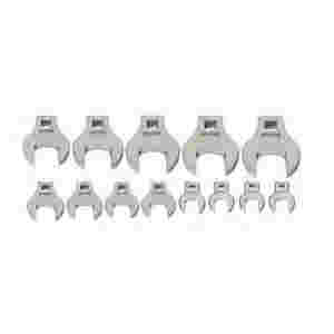 3/8 Inch Drive Crowfoot Wrench Set 3/8 to 1-1/8 Inch 13 Pc