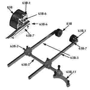 Ammco Style Silencer Assembly for Brake Lathes Replaces Ammco 9