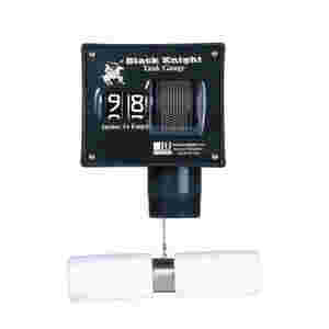 Black Knight Liquid Level Gauge w Horizontal Float, 2" NPTF