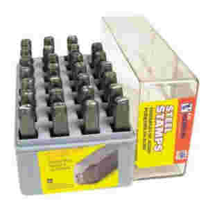 1/4 Inch Standard Steel Letter Stamp Set 3/8 x 2-5...