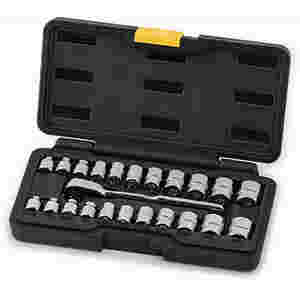 1/4 Inch Drive Fractional SAE Metric Low Profile S...