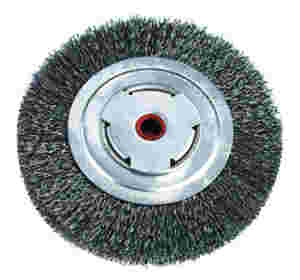7" Heavy-Duty Wire Wheel Brush for Rust & Paint Re...