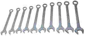 10PC LARGE SAE COMBO WRENCH SE
