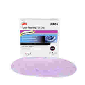 3M Purple Finishing Film Hookit Disc P1000, 6 in, ...