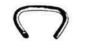 UPHOL RINGS 3/4" X 14GA 500/PK