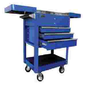 Homak 35" 4-Drawer Slide Top Tool Cart BL