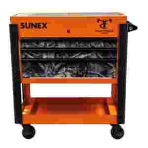 SLIDE TOP UTILITY CART POWER STRIP ORANGE KANATI