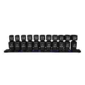 11pc 1/2" Dr Nano Pinless Universal Impact Sockets...