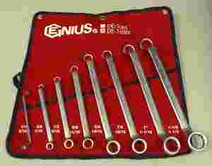 8PC SAE Double Ended Offset Ring Wrench Set