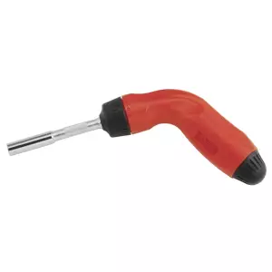 Pistol Grip Handle Ratcheting Screwdriver with Qui