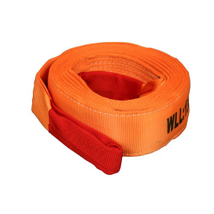 13000 LB RECOVERY TOW STRAP, 4" X 19' 6"