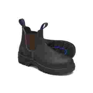 Blundstone 140 Steel Toe Elastic Side Slip-On Boots, Water Resis