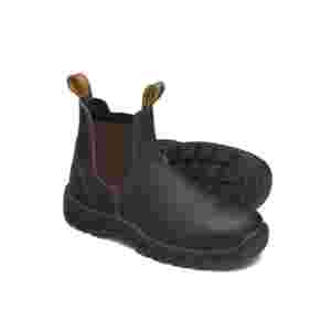Blundstone 172 Steel Toe Elastic Side Slip-On Boots, Kick Guard,
