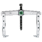 2-arm universal puller with adjustable clamping de