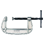 C screw clamps, with metric fine thread